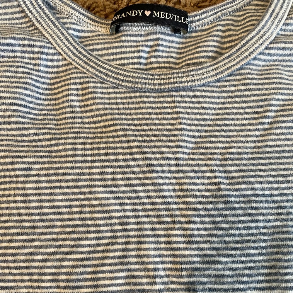Brandy Melville Babydoll Tee - Picture 2 of 3